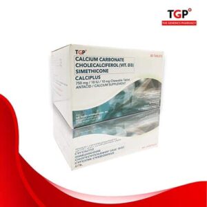 Calcium+Vitamin D3+Simethicone Tablet 750mg (CALCIPLUS)