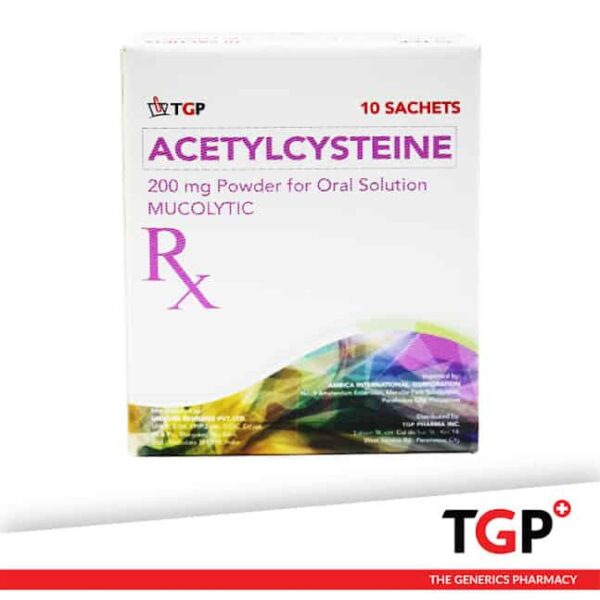 Acetylcysteine Sachet 200mg (TGP)