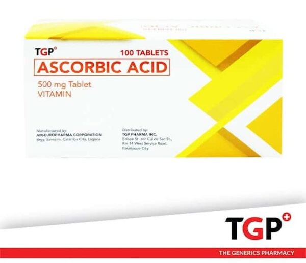 Ascorbic Tablet 500mg (TGP AM-EURO)