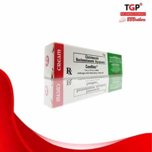 Clotrimazole+Beclomethasone + Dipropionate Cream 5g (CANDIBEC)