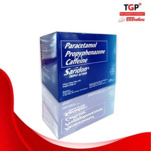 Paracetamol+Propyhenazone+Caffeine Tablet 250/150/50 (SARIDON)