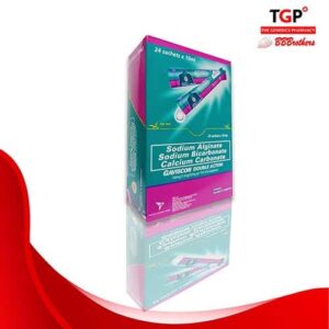 Sodium Alginate+Bicarbonate+Calcium Sachet 10ml (GAVISCON)