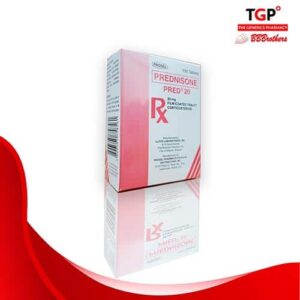 Prednisone Film-Coated Tablet 20mg (PRED 20)