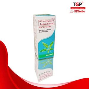 Vitex Negundo Lagundi Menthol Syrup 600/120ml (ASCOFFORTE)