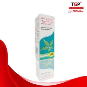 Vitex Negundo Lagundi Menthol Sugar Free Syrup 600/60ml(ASCOFFORTE)