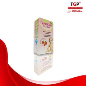 Simeticone Oral Drop 40mg/10ml Strawberry (RESTIME)