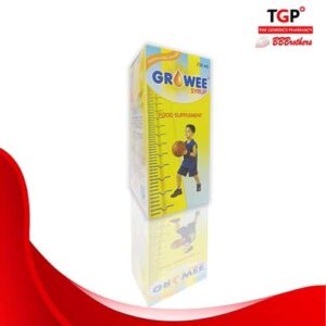 Vitamins B-Complex+VitA+VitD+VitE+Taur+Lysine+Chol+Chlorella Growth Factor Syrup 250ml (GROWEE)