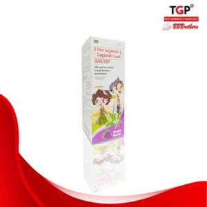 Vitex Negundo Lagundi Grape Syrup 300mg/60ml (ASCOF)